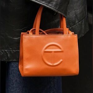 Telfar Orange Small Bag
